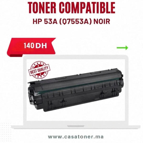 TONER COMPATIBLE HP 53A (Q7553A)